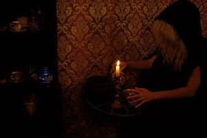 Фотография перформанса Заклятие ведьмы от компании Тайная комната (Фото 1)